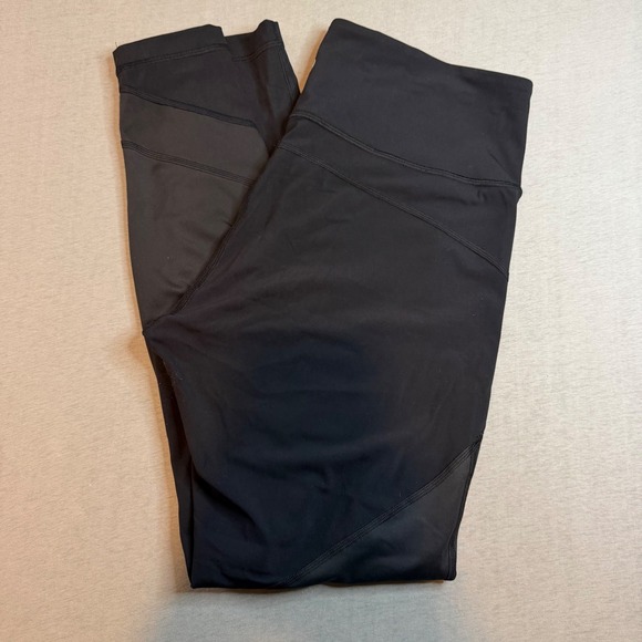 lululemon athletica Pants - Lululemon Wunder Under High-Rise Tight 28" Black sz 12 Luxtreme Athletic Gym
